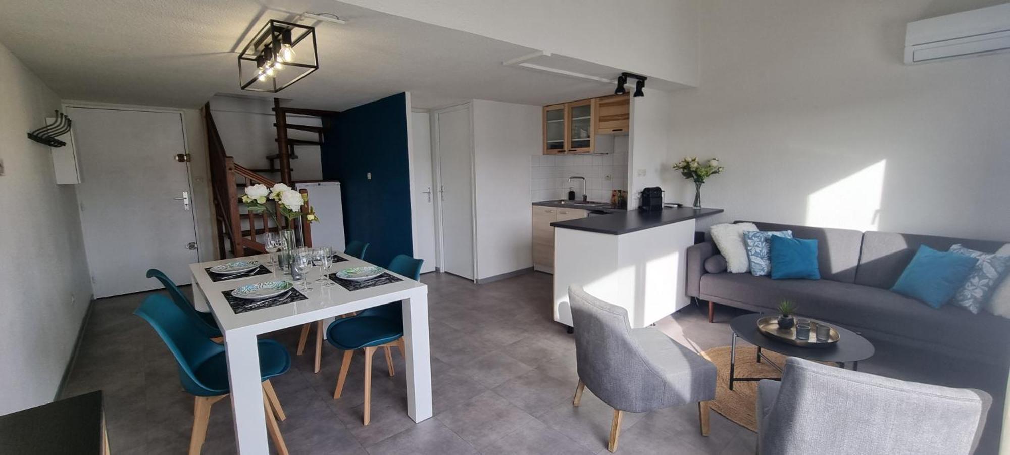 L'Ophelia Duplex Dernier Etage Balcon Centre Climatisation Apartment Sete Ngoại thất bức ảnh