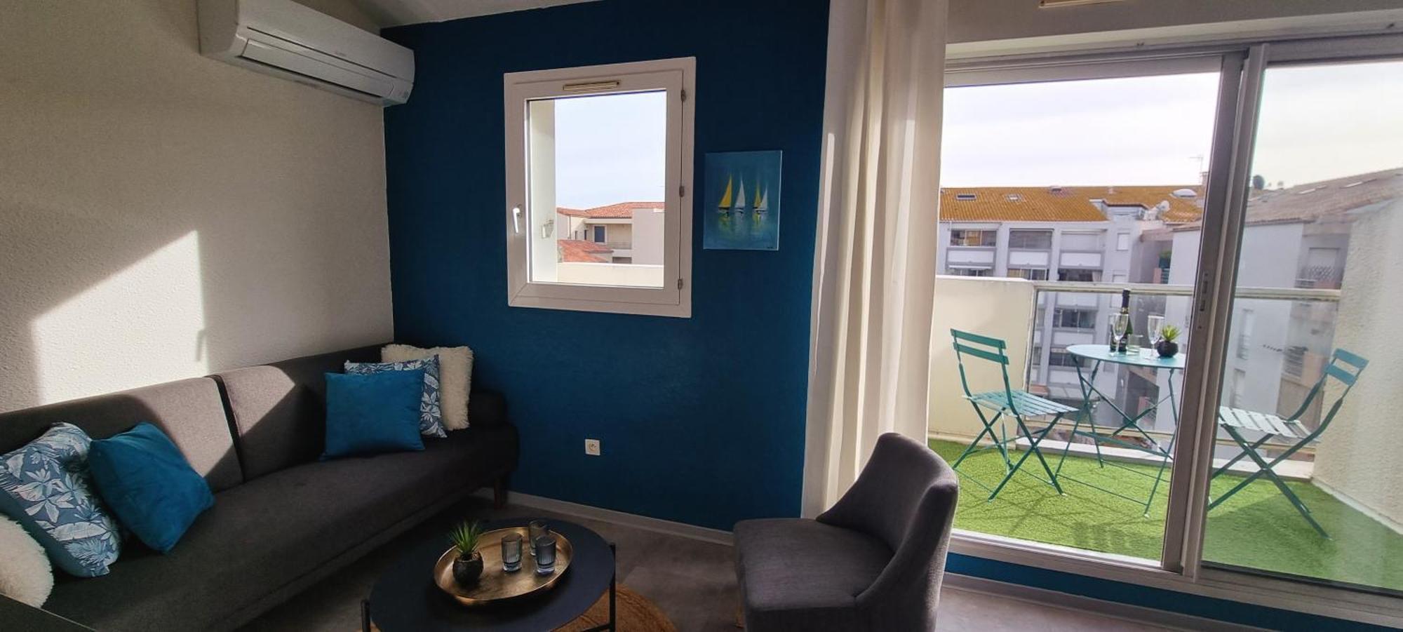 L'Ophelia Duplex Dernier Etage Balcon Centre Climatisation Apartment Sete Ngoại thất bức ảnh