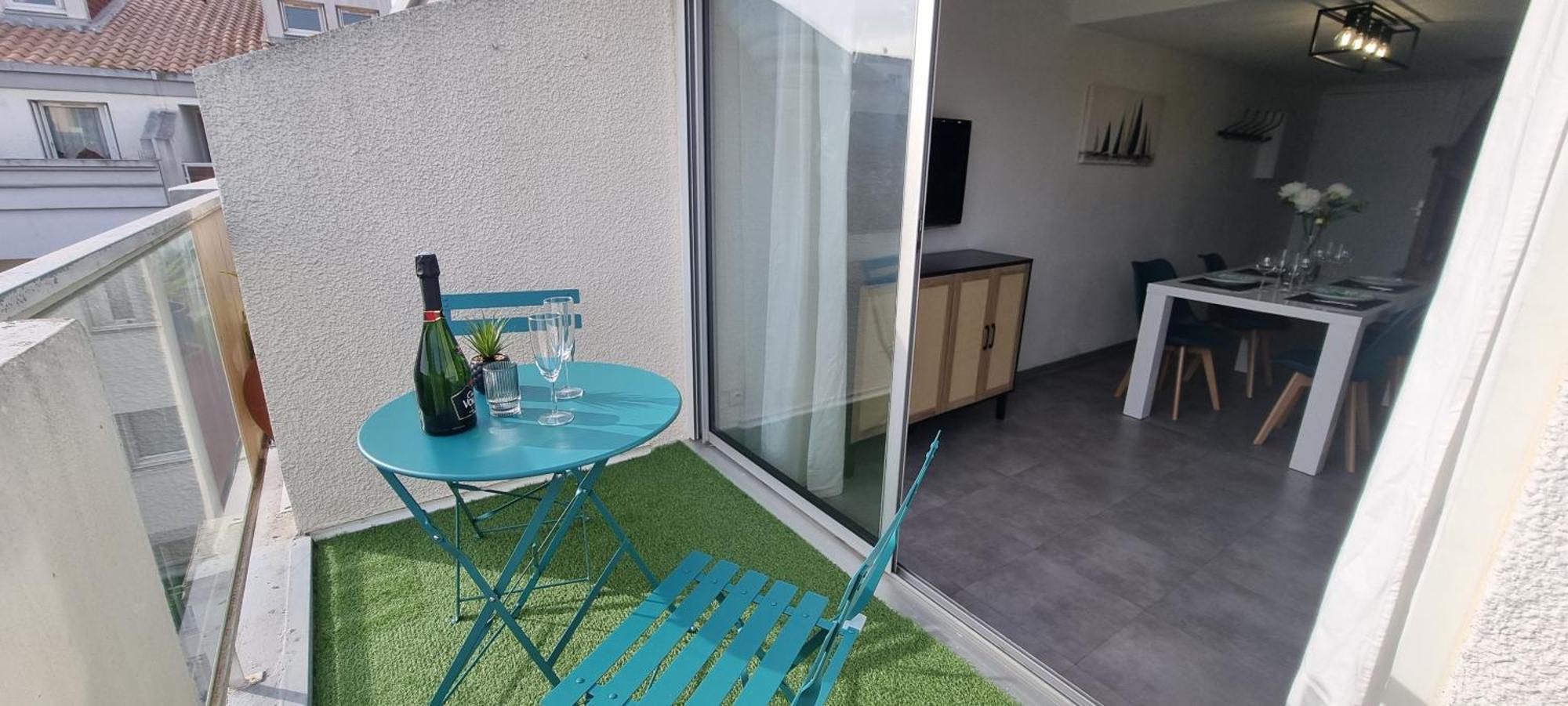 L'Ophelia Duplex Dernier Etage Balcon Centre Climatisation Apartment Sete Ngoại thất bức ảnh