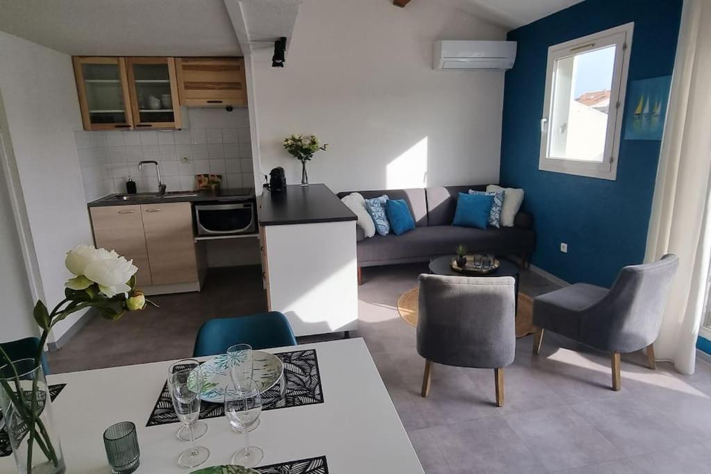 L'Ophelia Duplex Dernier Etage Balcon Centre Climatisation Apartment Sete Ngoại thất bức ảnh