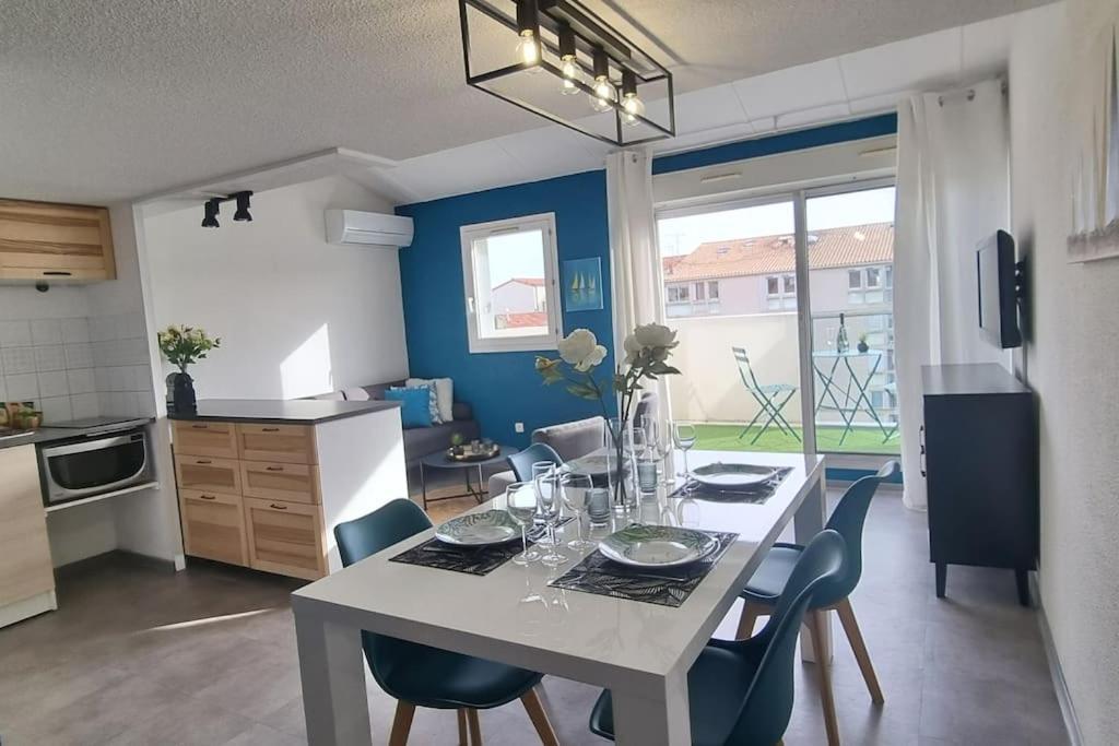 L'Ophelia Duplex Dernier Etage Balcon Centre Climatisation Apartment Sete Ngoại thất bức ảnh